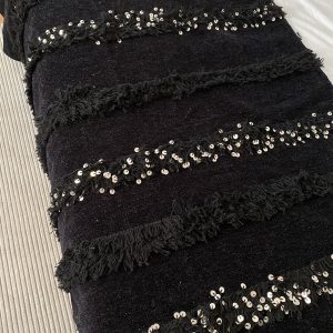Handira mobra noir ( velours )