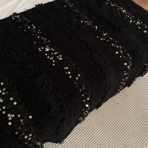 Handira mobra noir ( velours )