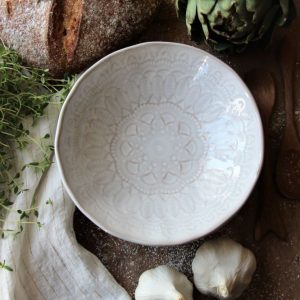 Assiette creuse mandala