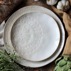 assiette dessert mandala