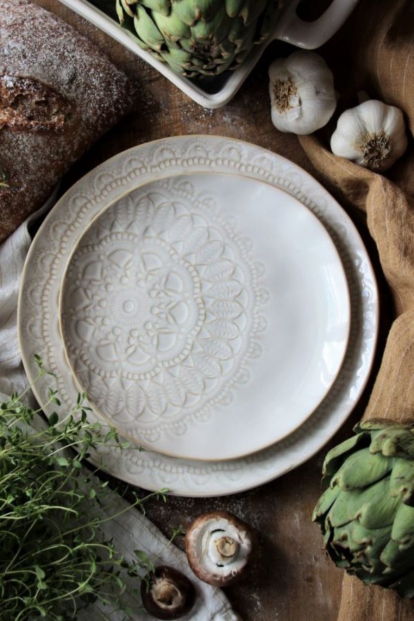 assiette dessert mandala