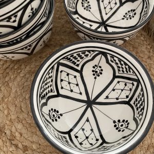 BOL  ZWAK NOIR & blanc 12CM