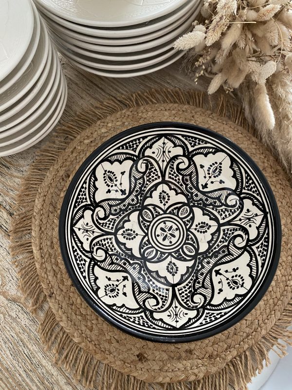 SALADIER ZWAK NOIR & blanc 25CM