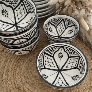 BOL  ZWAK NOIR & blanc 12CM