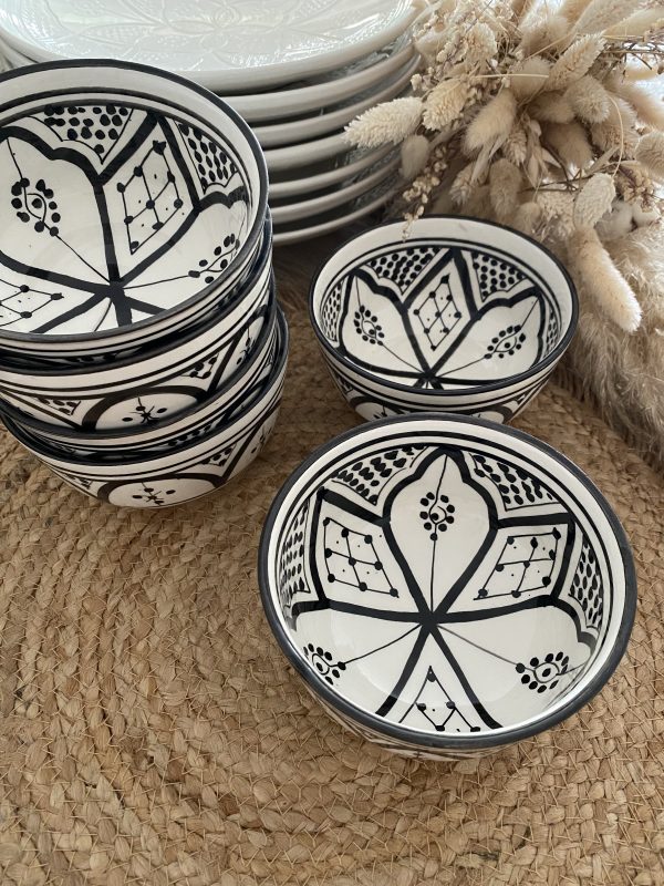 BOL  ZWAK NOIR & blanc 12CM