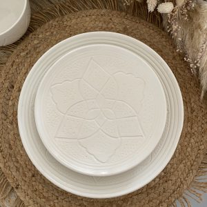 ASSIETTE EMPREINTE  20CM