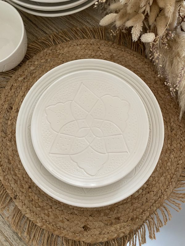 ASSIETTE EMPREINTE  20CM
