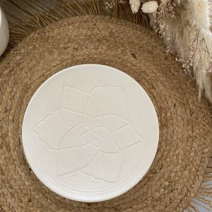 ASSIETTE EMPREINTE  20CM