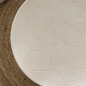 ASSIETTE EMPREINTE  25CM