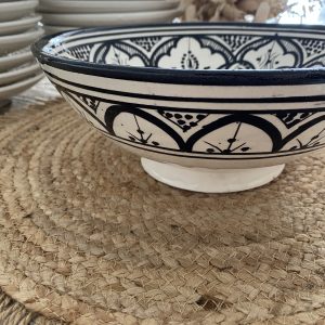 SALADIER ZWAK NOIR & blanc 25CM
