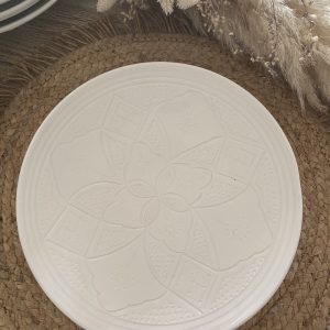 ASSIETTE EMPREINTE  25CM