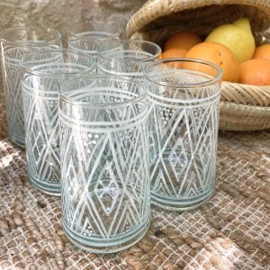 VERRE ZWAK BLANC X6