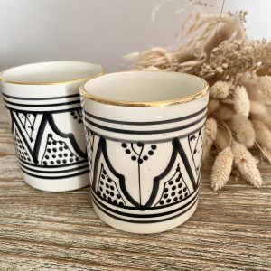 VERRE TASSE ZWAK  OR