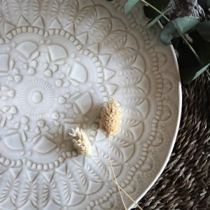 assiette mandala 25CM