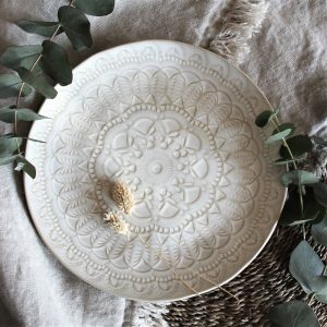 assiette mandala 25CM