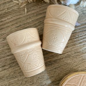 TASSE EMPREINTE MM X2 SABLE