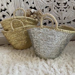 PANIER SEQUIN ARGENT