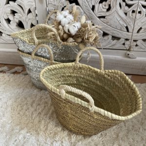 PANIER SEQUIN ARGENT