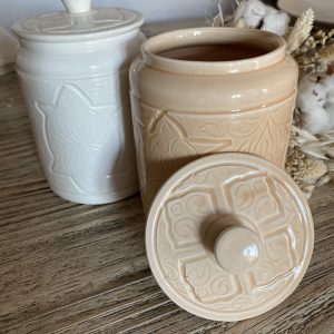 POT EMPREINTE BLANC