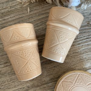 TASSE EMPREINTE GM X2 SABLE