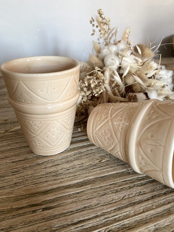 TASSE EMPREINTE MM X2 SABLE