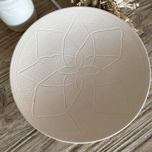 PLAT EMPREINTE 35CM