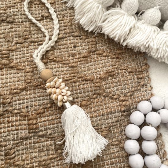embrase de porte coquillage bali