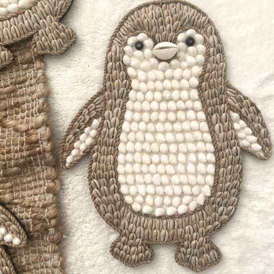 pinguïn coquillage bali