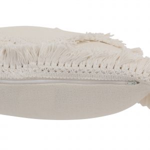 COUSSIN FRANGE CARRE BLANC