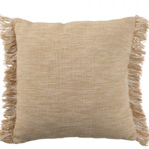 COUSSIN FRANGE BEIGE