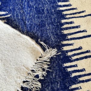 tapis boujaad bleu majorelle